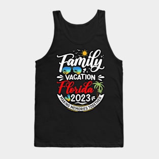 Family Vacation Florida 2023 Beach Summer Vacation 2023 Pullover Hoodie Tank Top